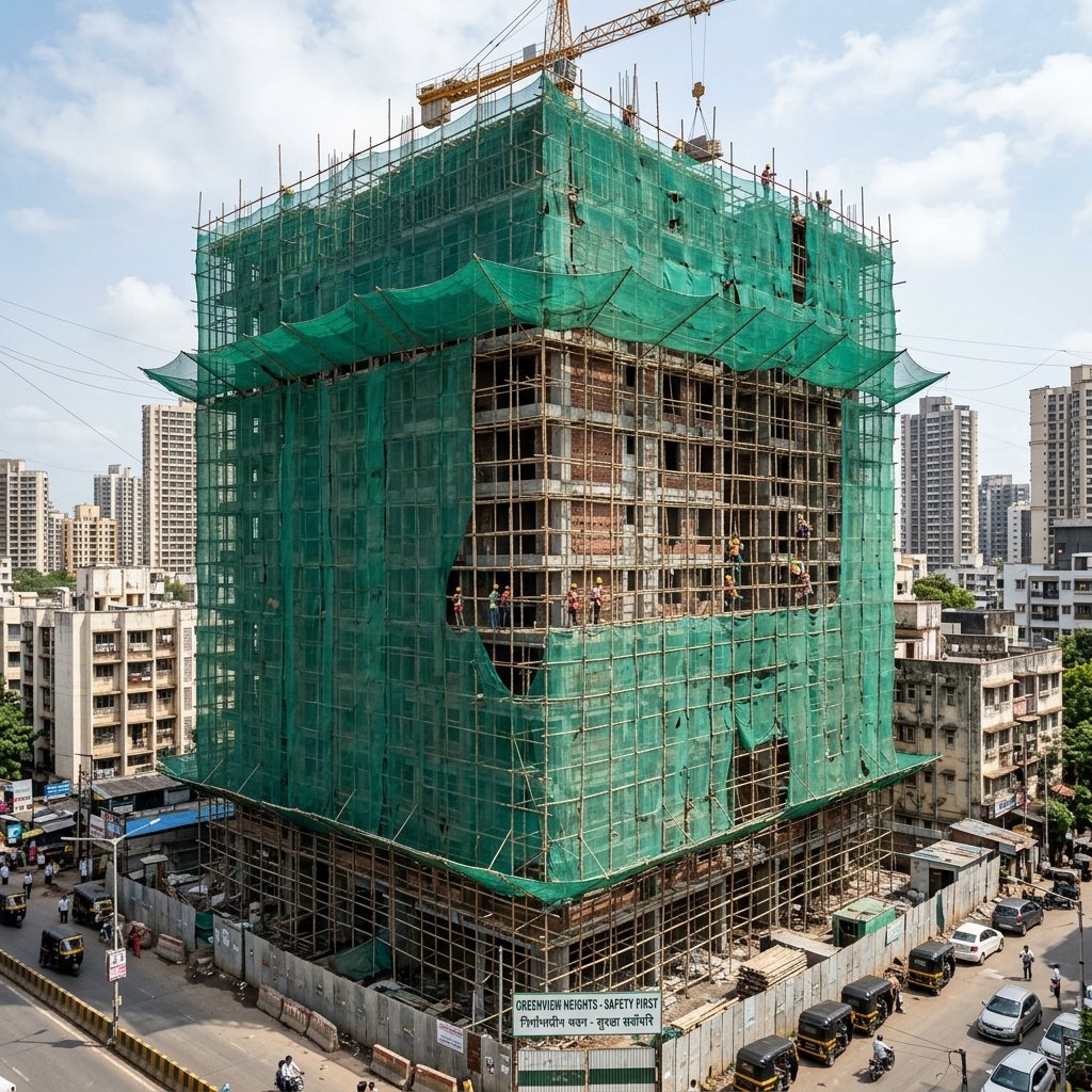 Construction Safety Nets Installation 3