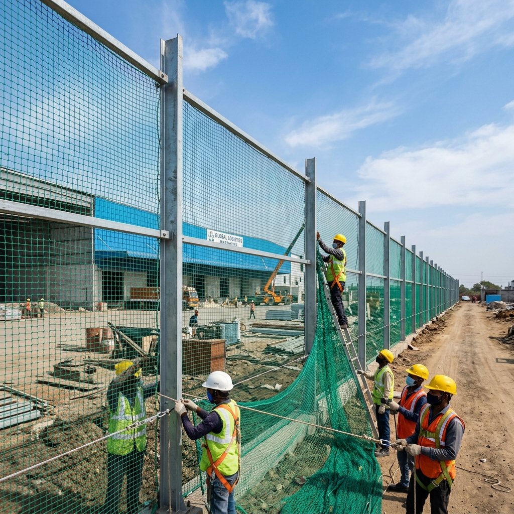 Monkey Safety Nets Installation 3
